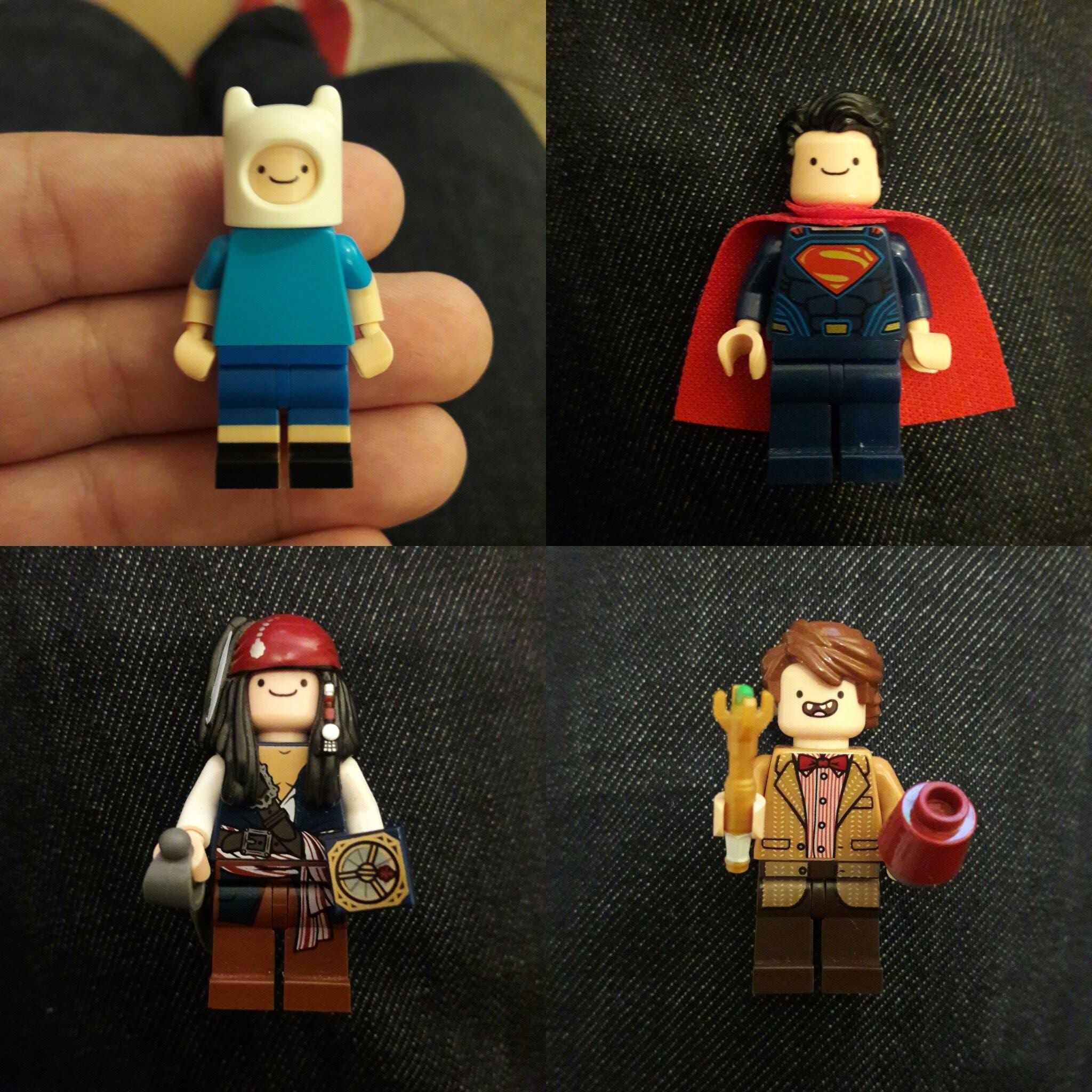 I'm pretty sure Finn's head now is my favorite LEGO piece ever.