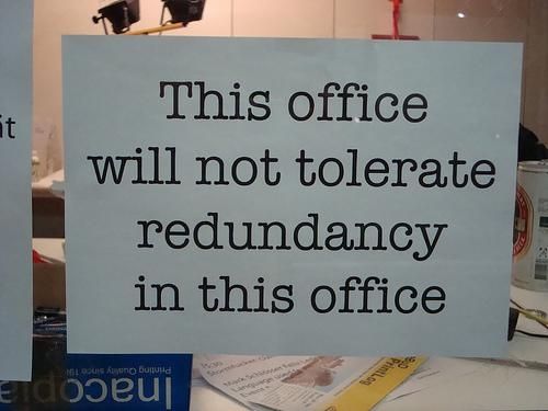 Thanks. --The Dept. of Redundancy Department