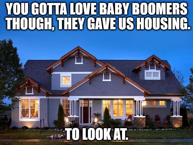 Gotta love those baby boomers.