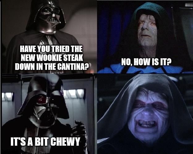 Vader jokes are the darkest force in the galaxy