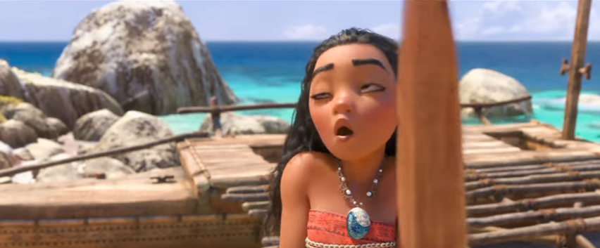 I paused at the wrong moment in Moana.