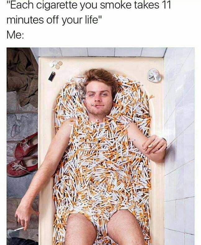 At this rate, I'll die in about 4 days