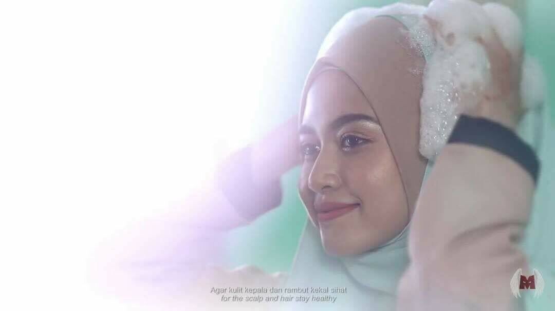 Shampoo ad in Malaysia
