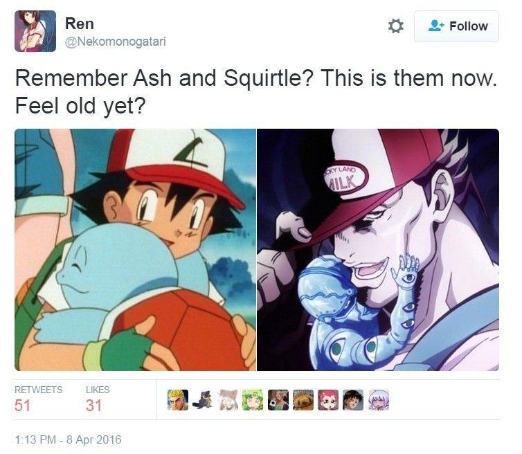 Times flies by when you are a MAN