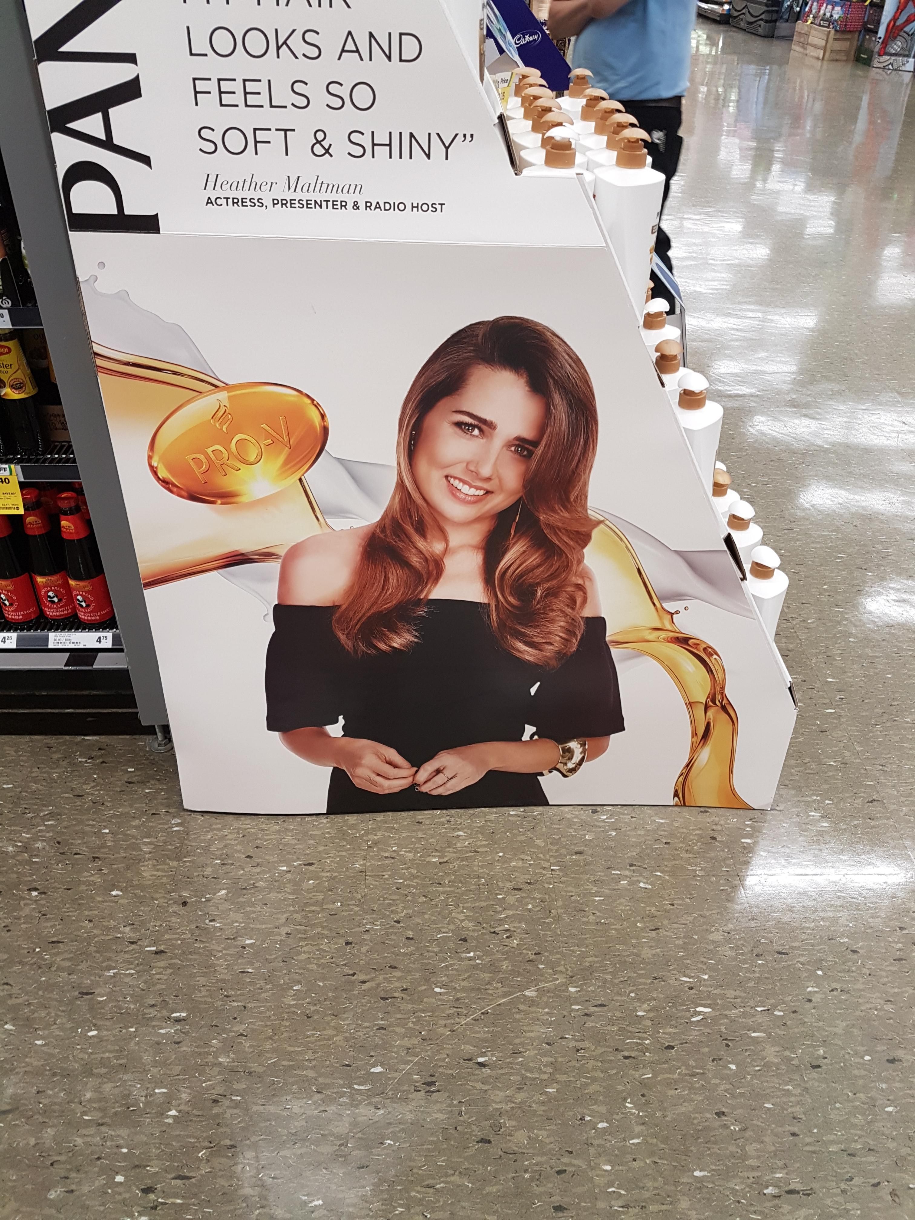 This Pantene model looks like she's about to break up with me