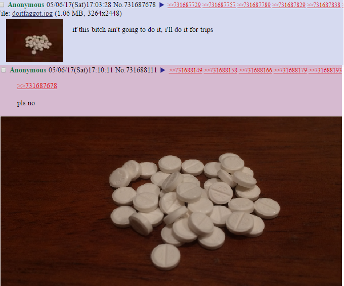 Anon tries to save OP from overdosing on Valium