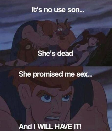 Hercules can't let it go