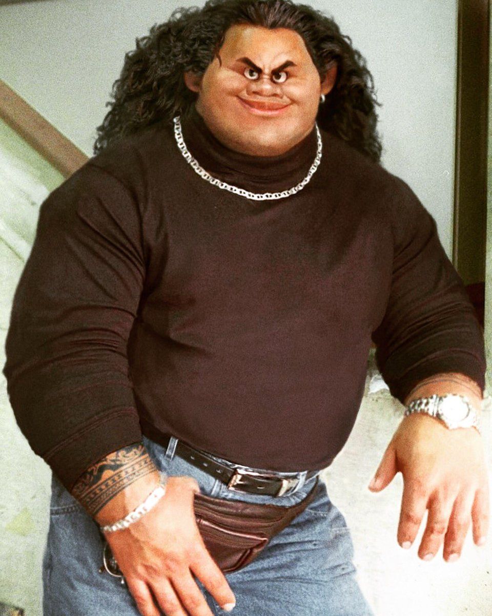 I searched for "Maui + Dwayne Johnson", was not disappointed.