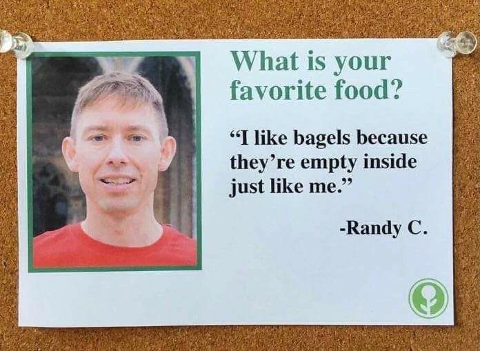 I feel you, Randy