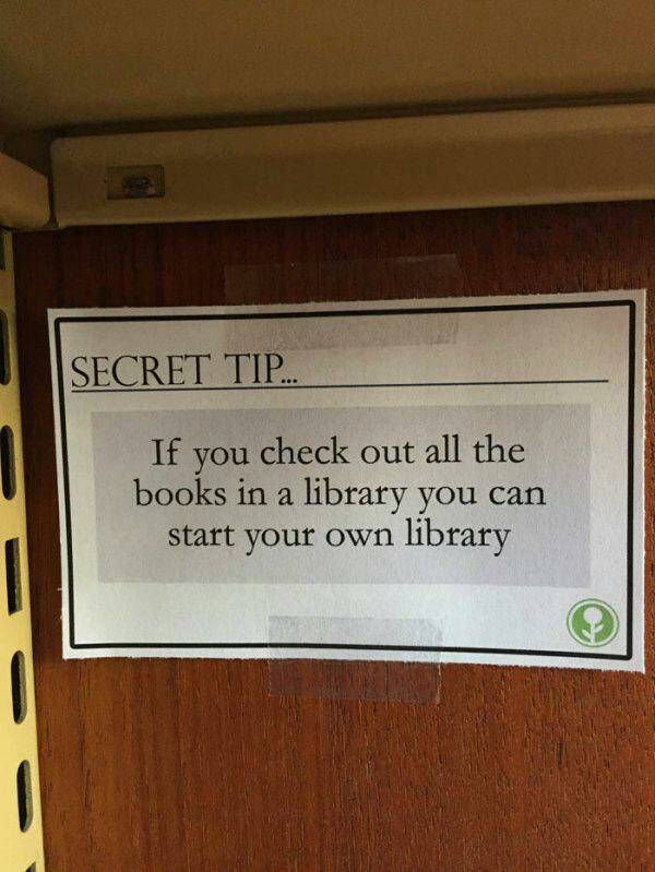 Library secrets