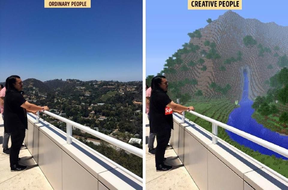 Fantastic scenery for real creative people