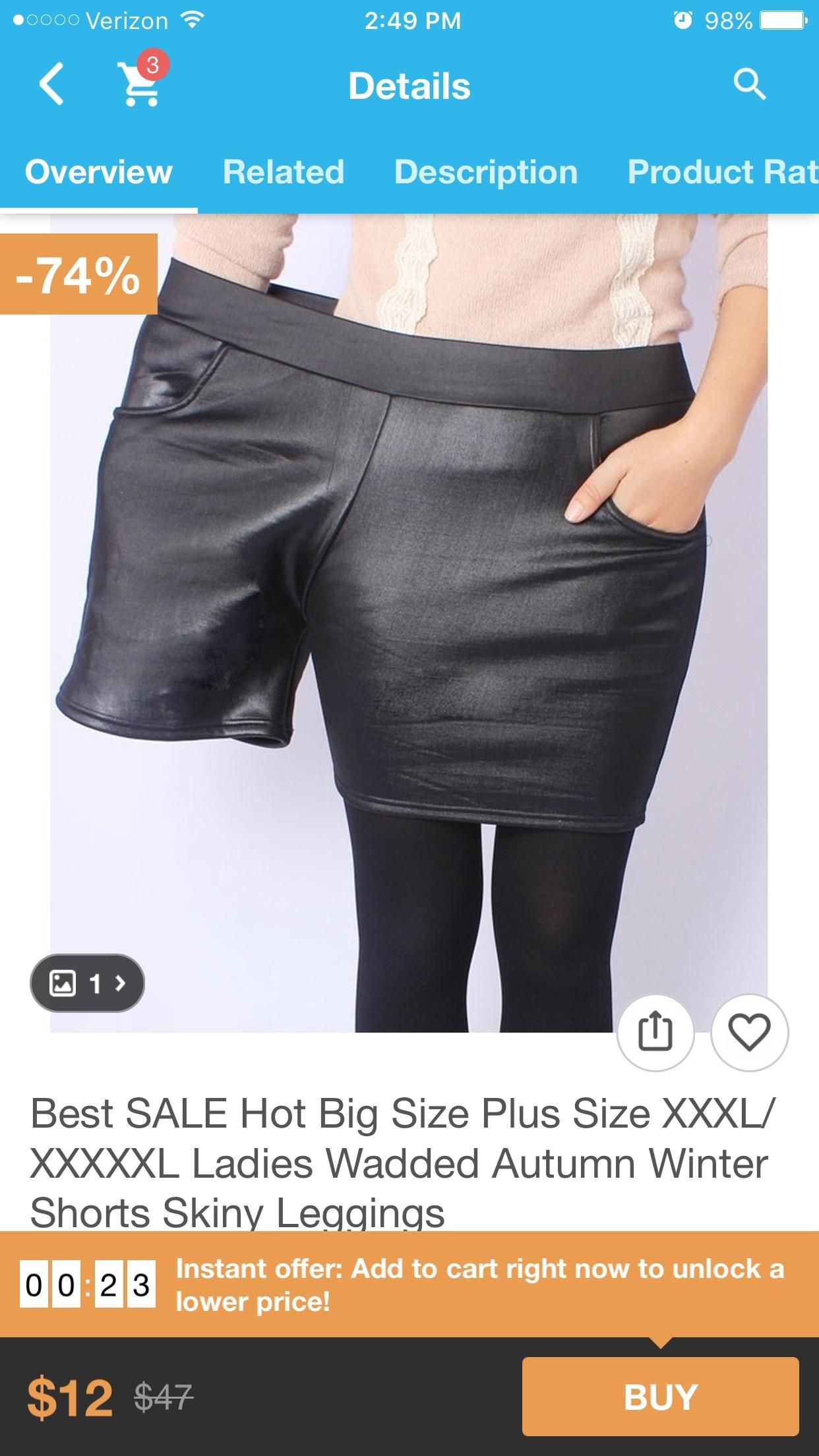 When they can't find a plus size model in China