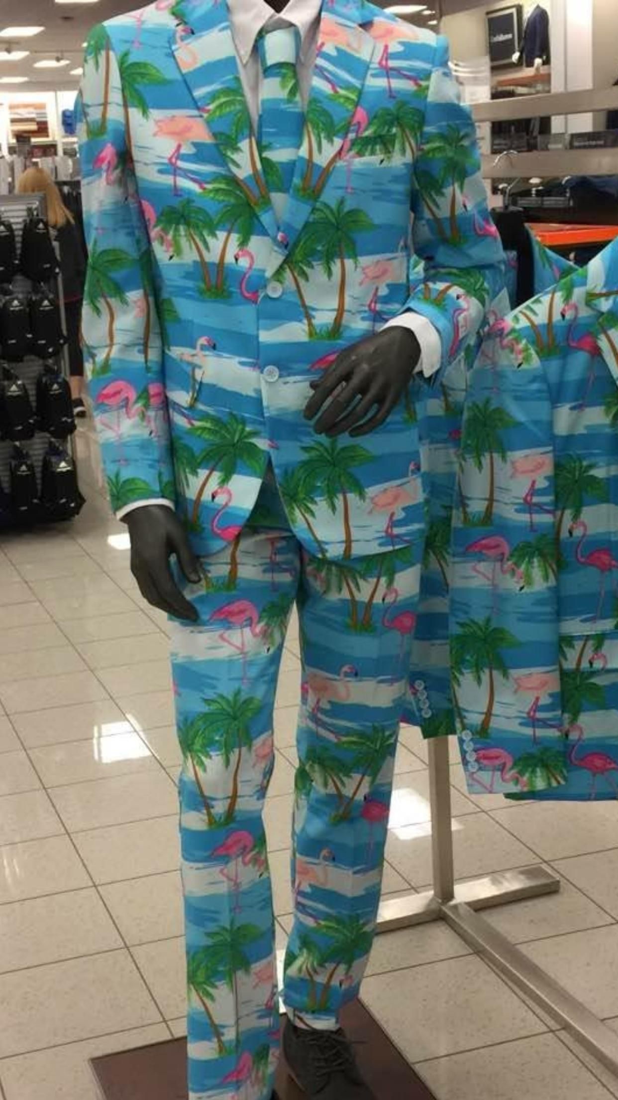 Why a Hawaiian shirt, when you can get a WHOLE SUIT!