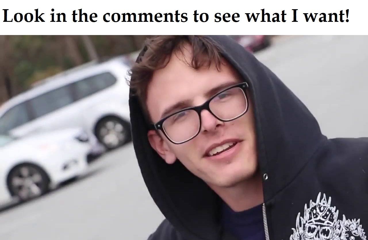 I wonder what he's going to say!
