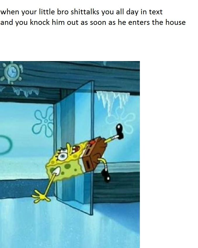 gotta show him his place