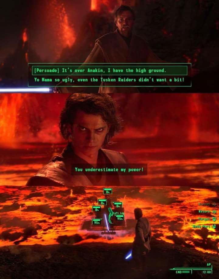 The high ground is a lie.