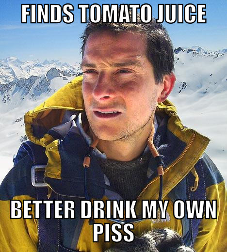 Nobody likes tomato juice