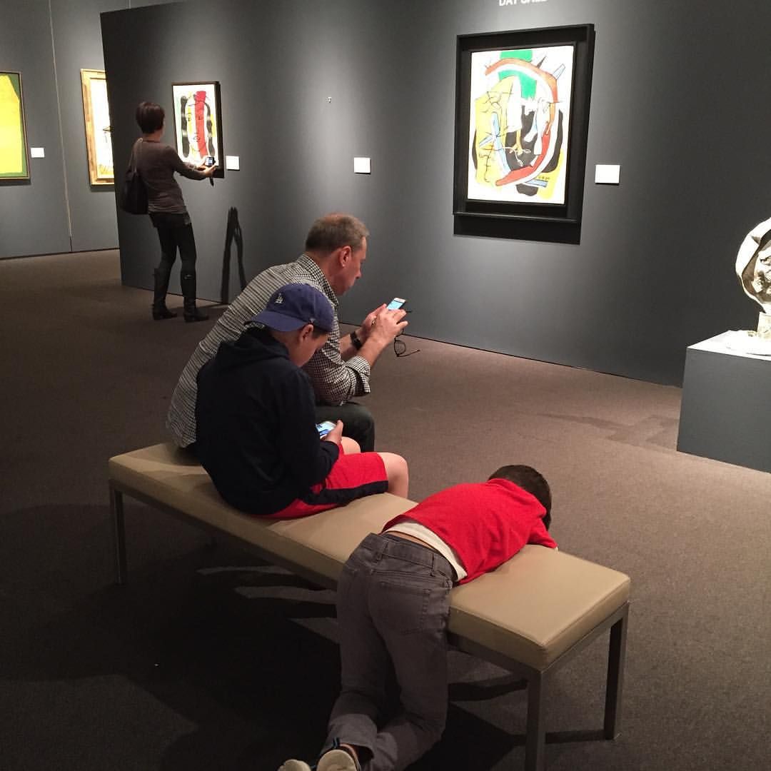 My friend wanted her family to take her to an art museum for Mother's Day.