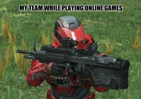 When ur playing online