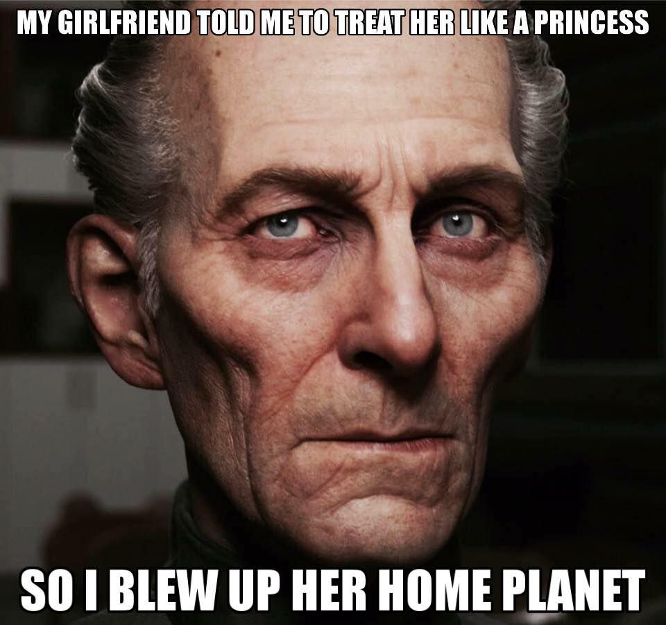 Get her Tarkin treatment