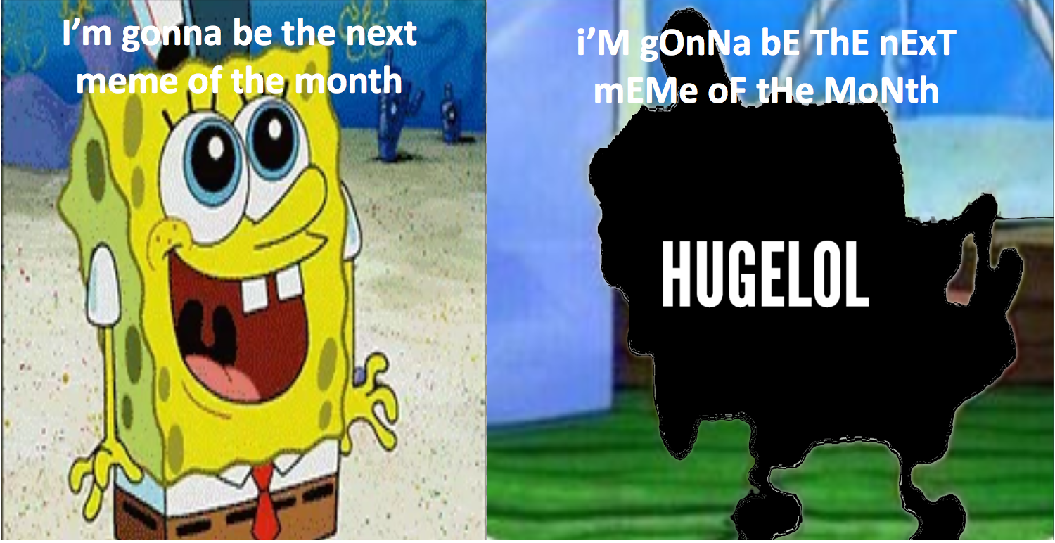 the only way to kill a meme is to become the meme