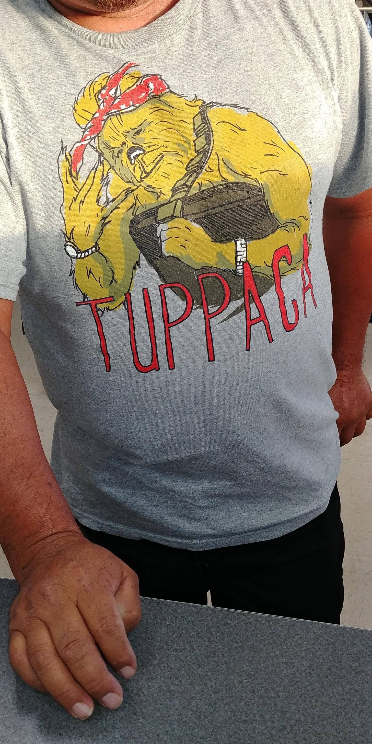 Customer came into my part time job wearing this badass shirt!