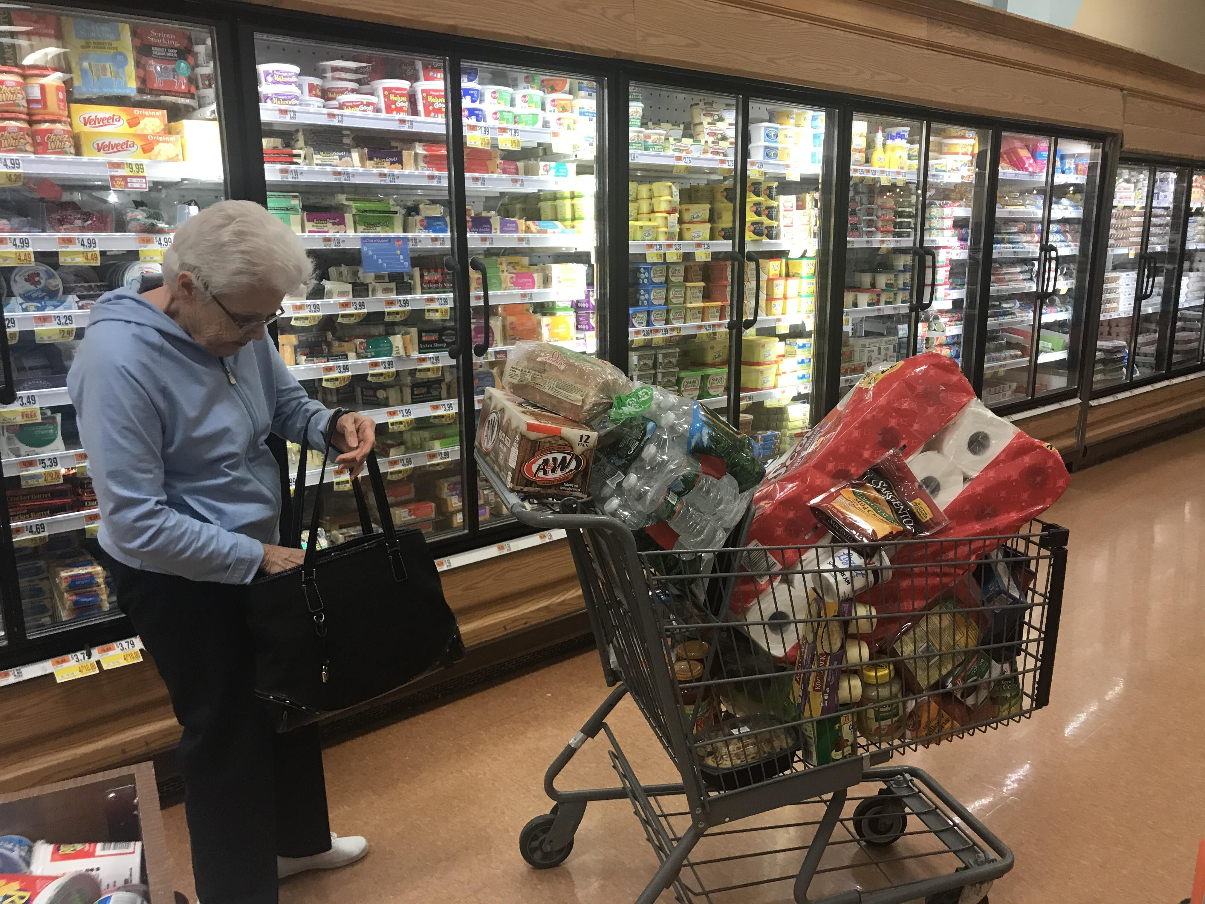 My 84 yr old Mom asked me to bring her shopping and said " I only have a couple things to get "