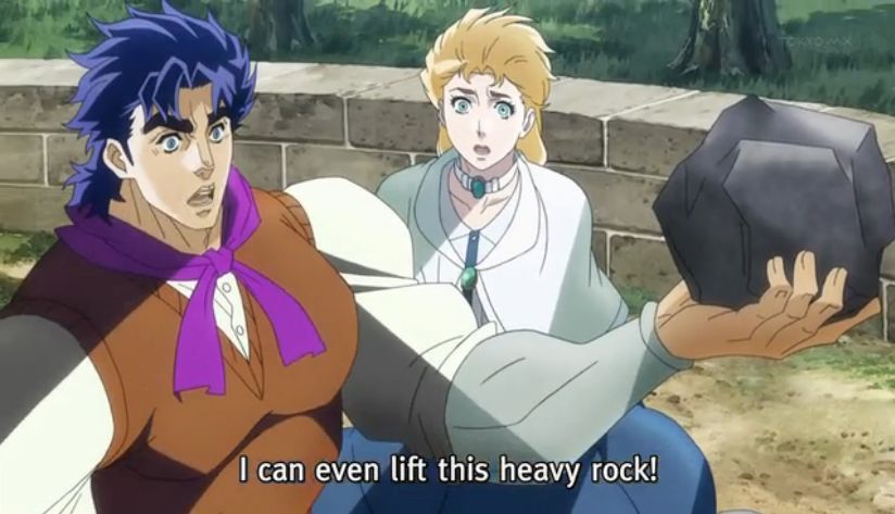 When you can lift this heavy rock!