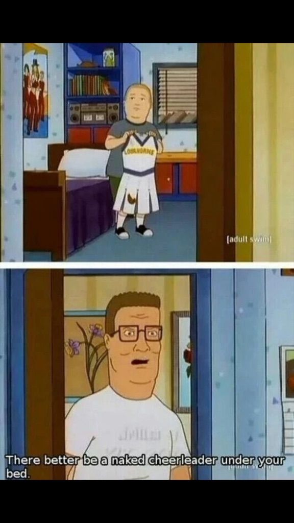 My favorite king of the hill moment.......