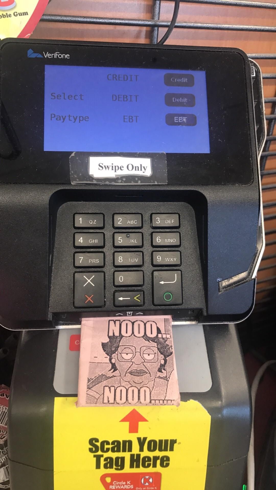 I guess they don't have the chip reader.