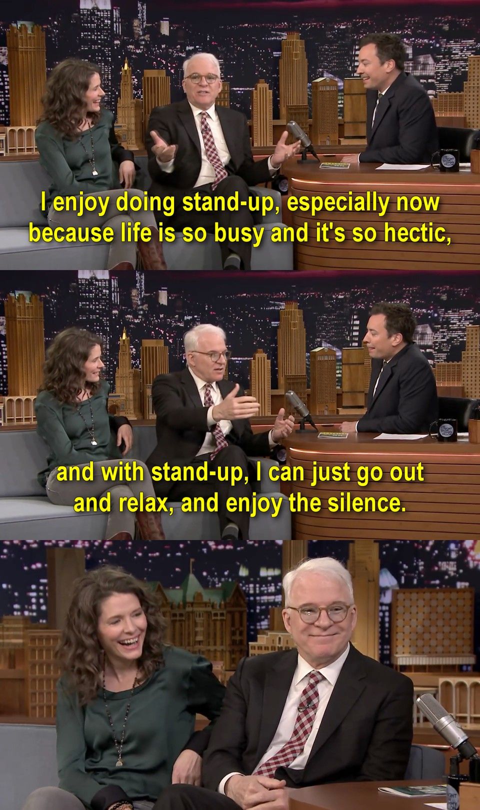 Steve Martin on why he does stand up