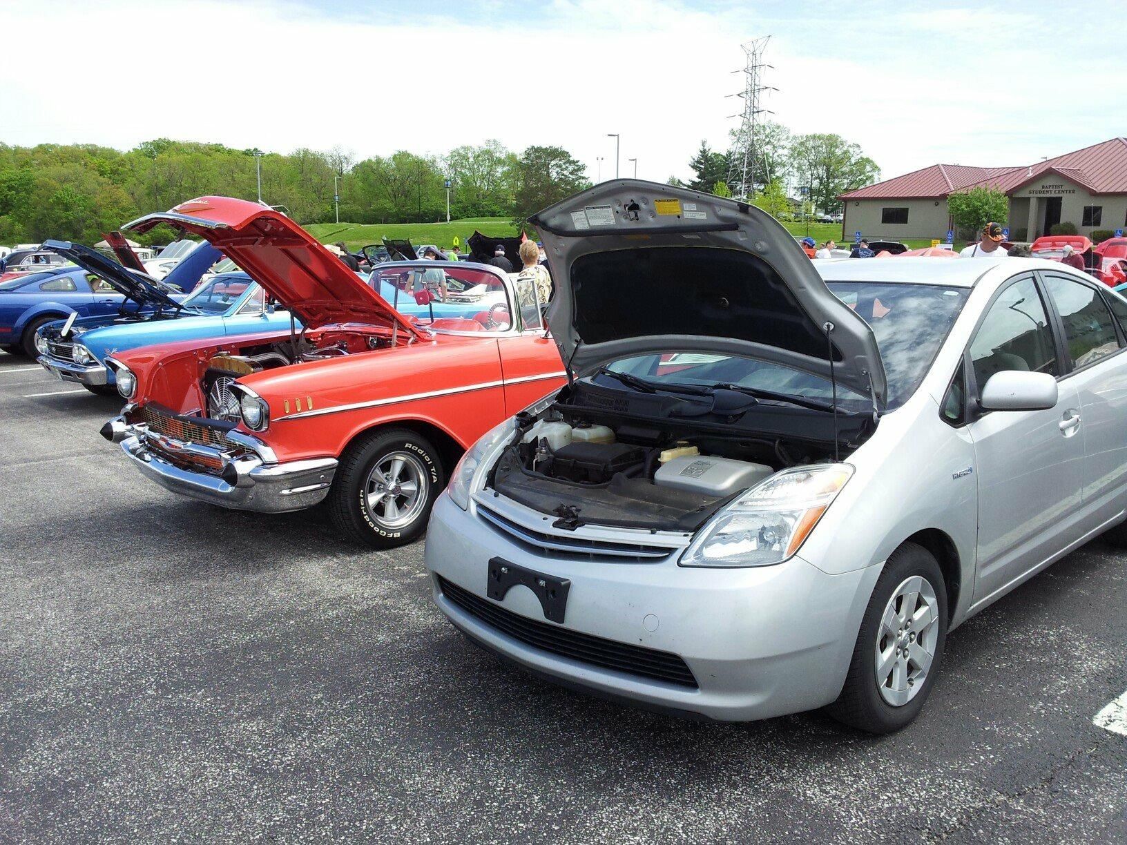 One time I entered my 2006 Prius into a classic car show