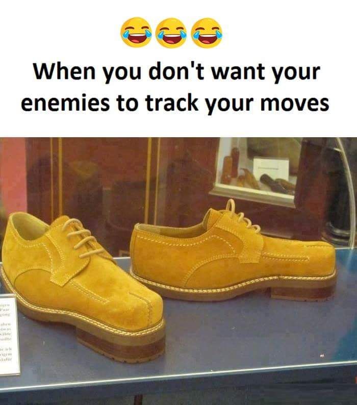 If you dont want your enemies to track your moves.