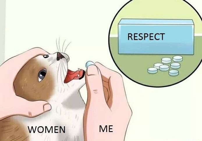 Let me respect you bit©h