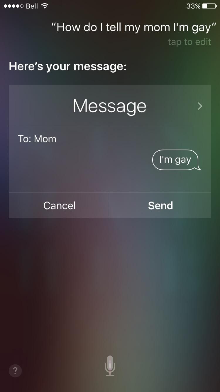 Playing with Siri can sometimes be dangerous.