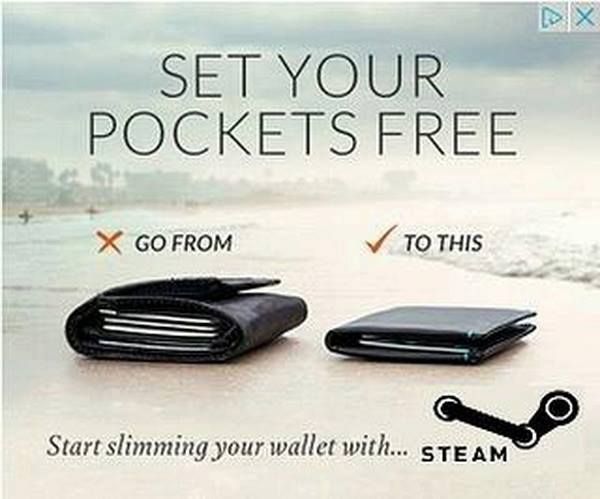 Start slimming your wallet with ... Steam
