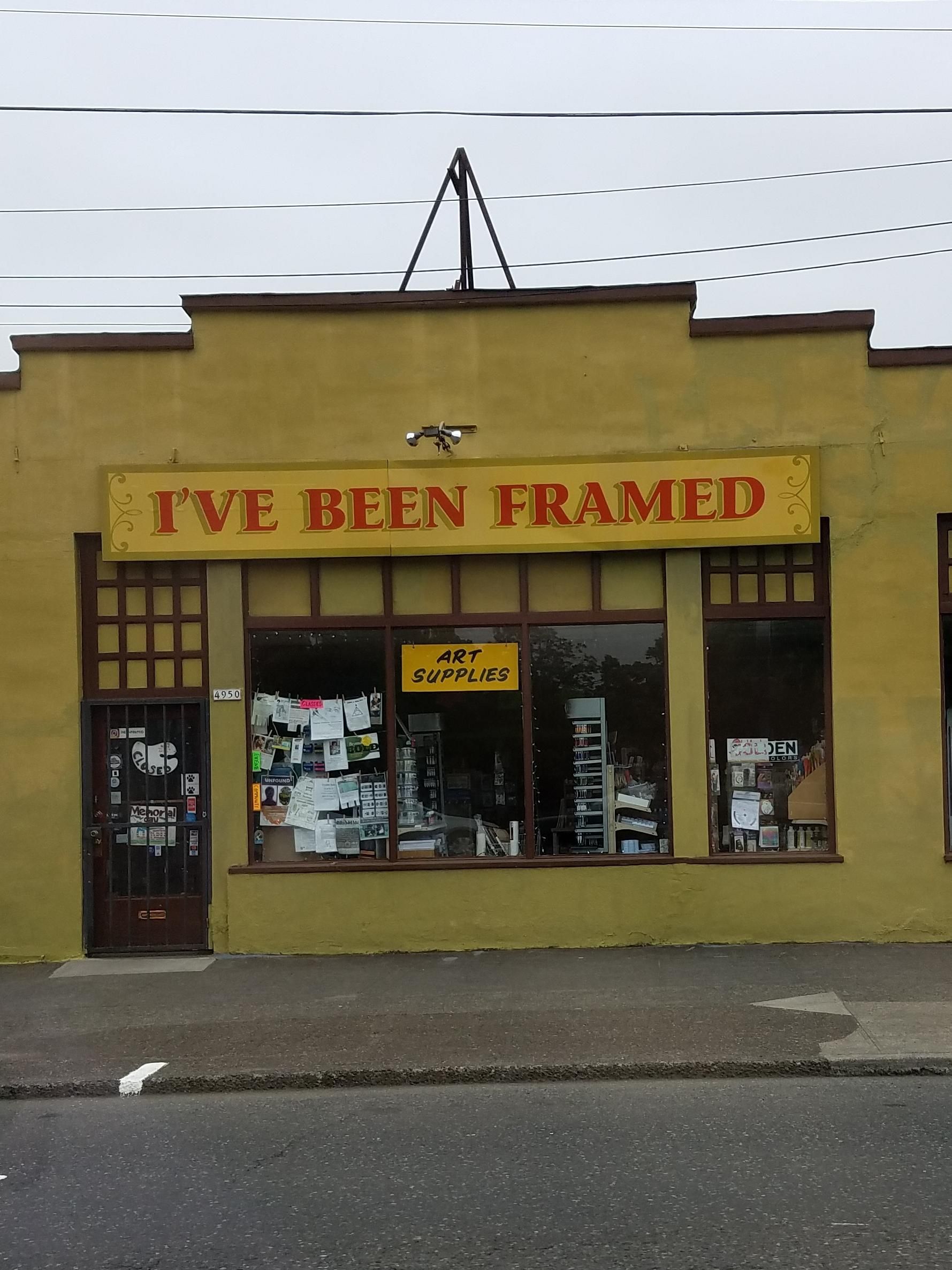 The name of this art store.