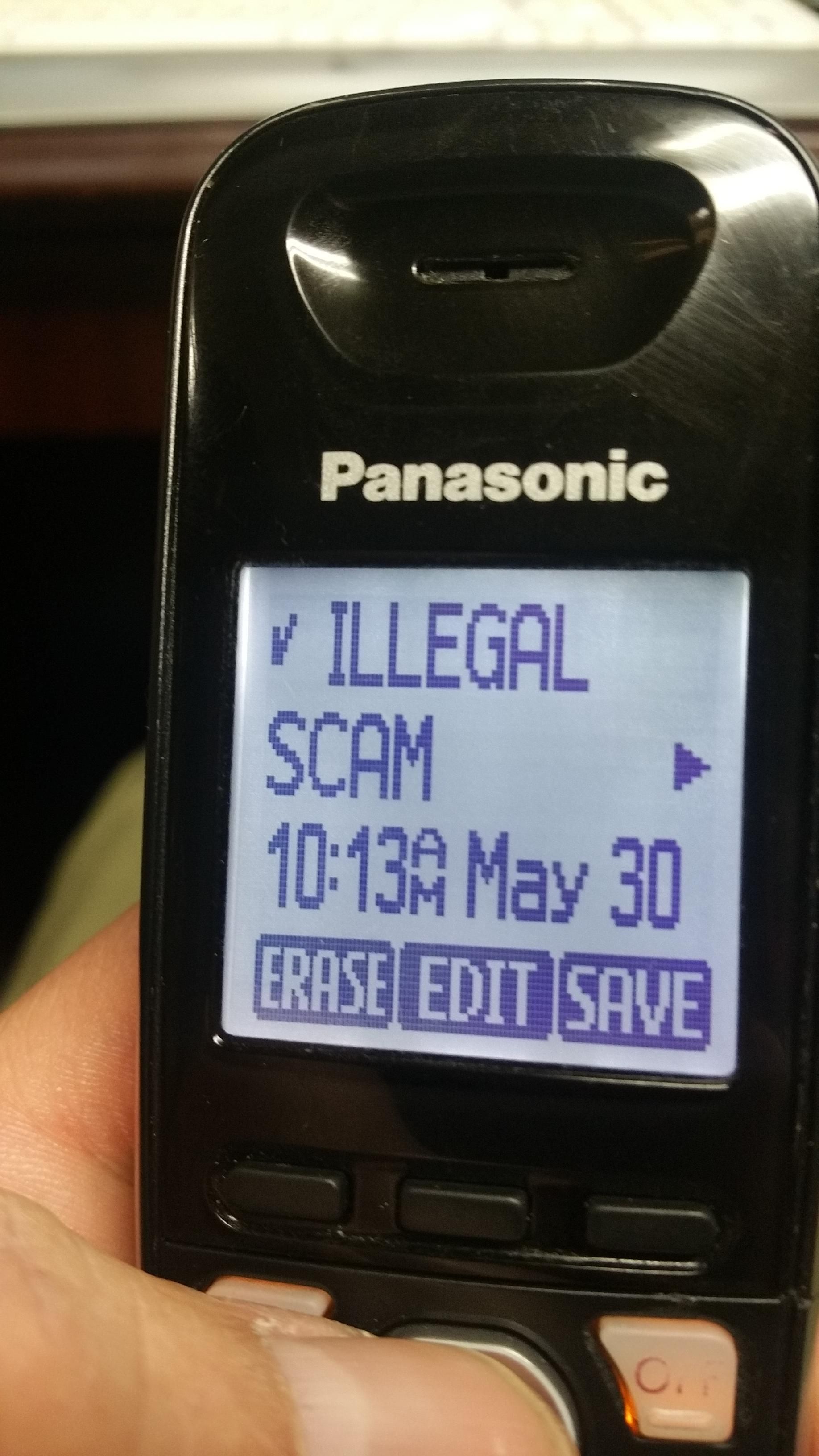This Call Came in at Work Today