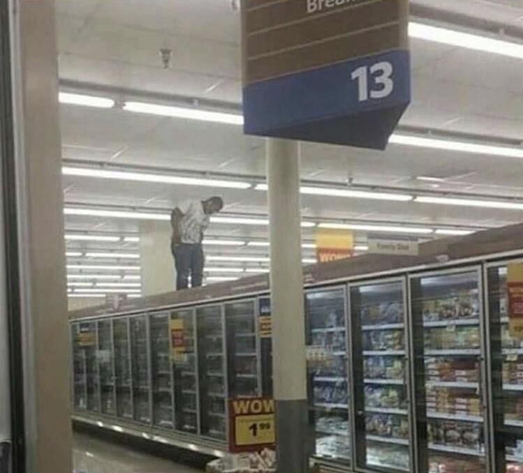When you lose your mom at the store..