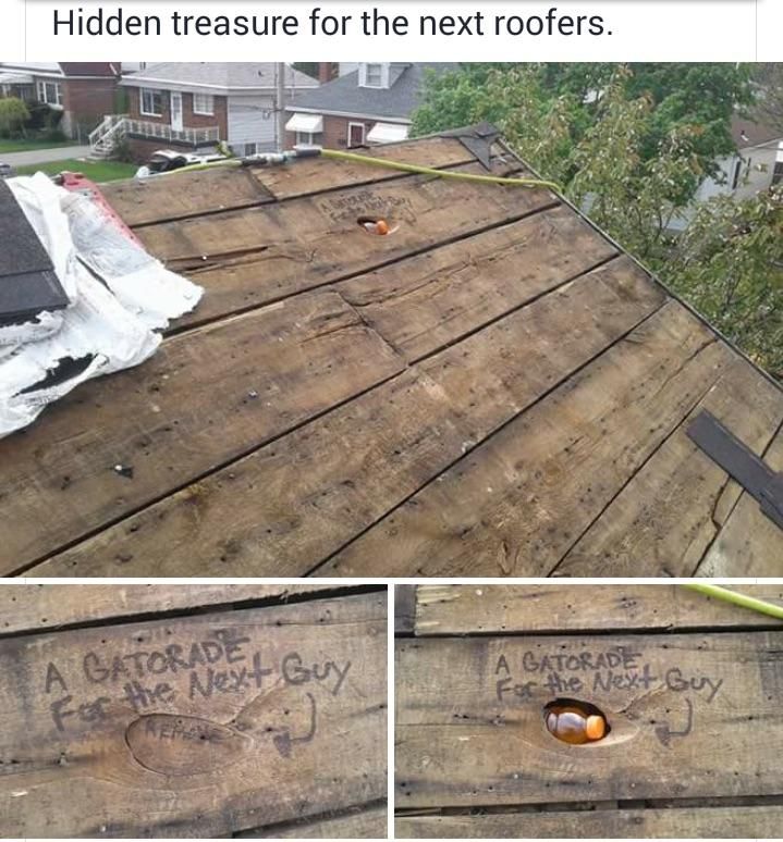 Only a roofer will truly appreciate this...