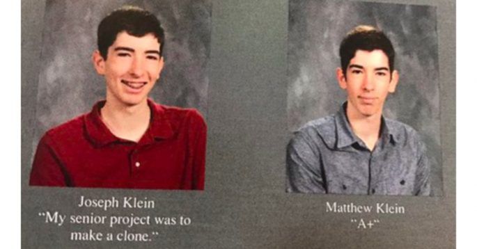 Yearbook quote level: Fred and George Weasley.