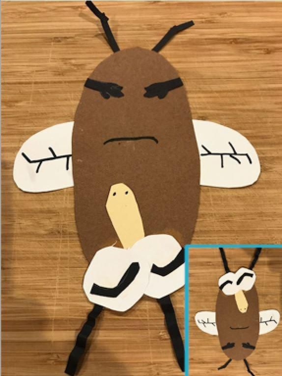 My kid created what I thought was an angry-rage-boner-poop-fly guy...