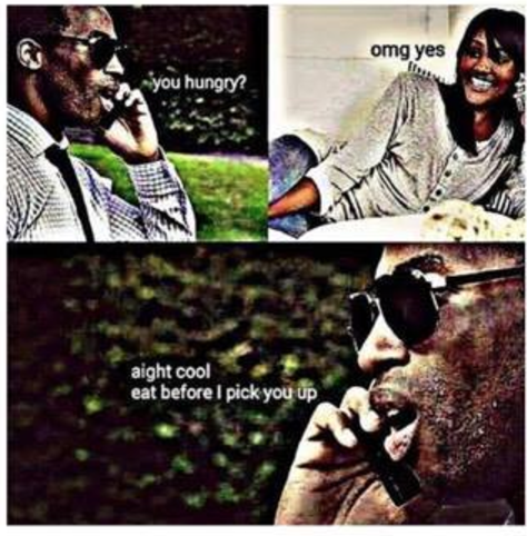 niguh u thought