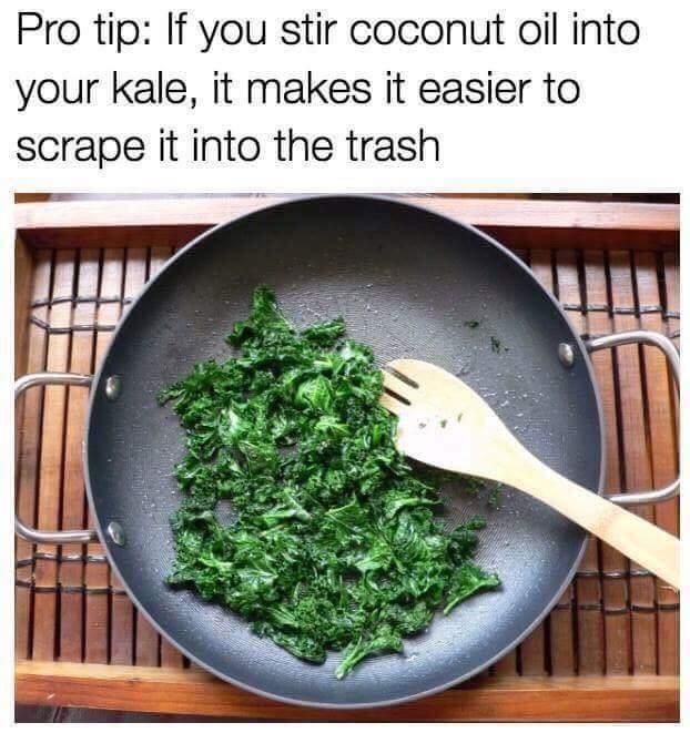 The proper way to make Kale.