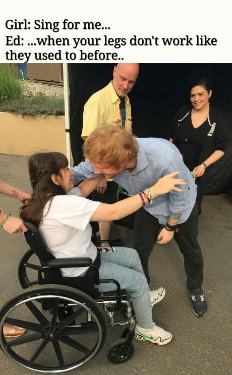 I love Ed Sheeran
