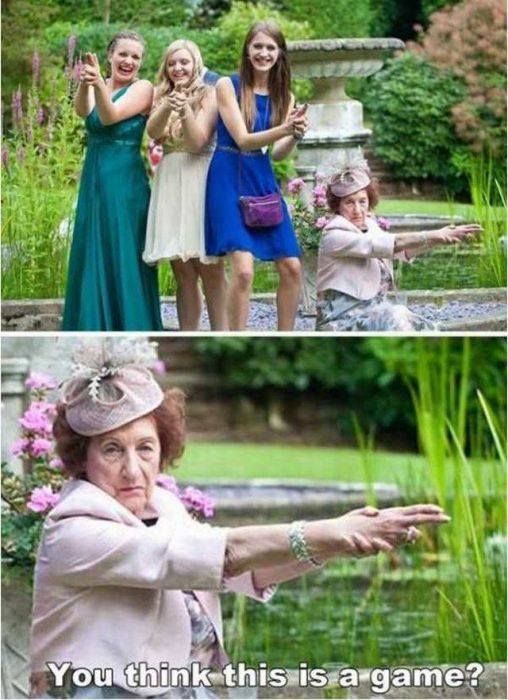 Don't mess with granny