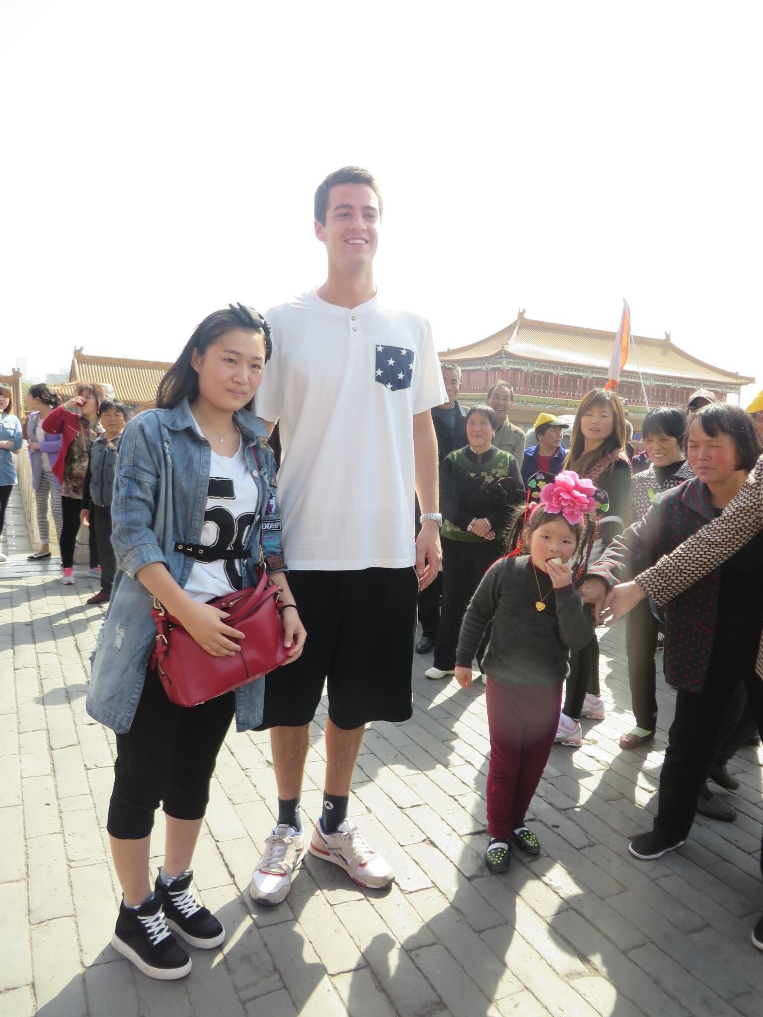 Spent the day in China as a celebrity