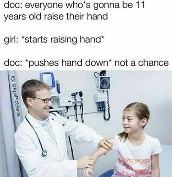 at the doctor's