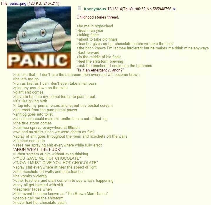 anon shares his childhood story