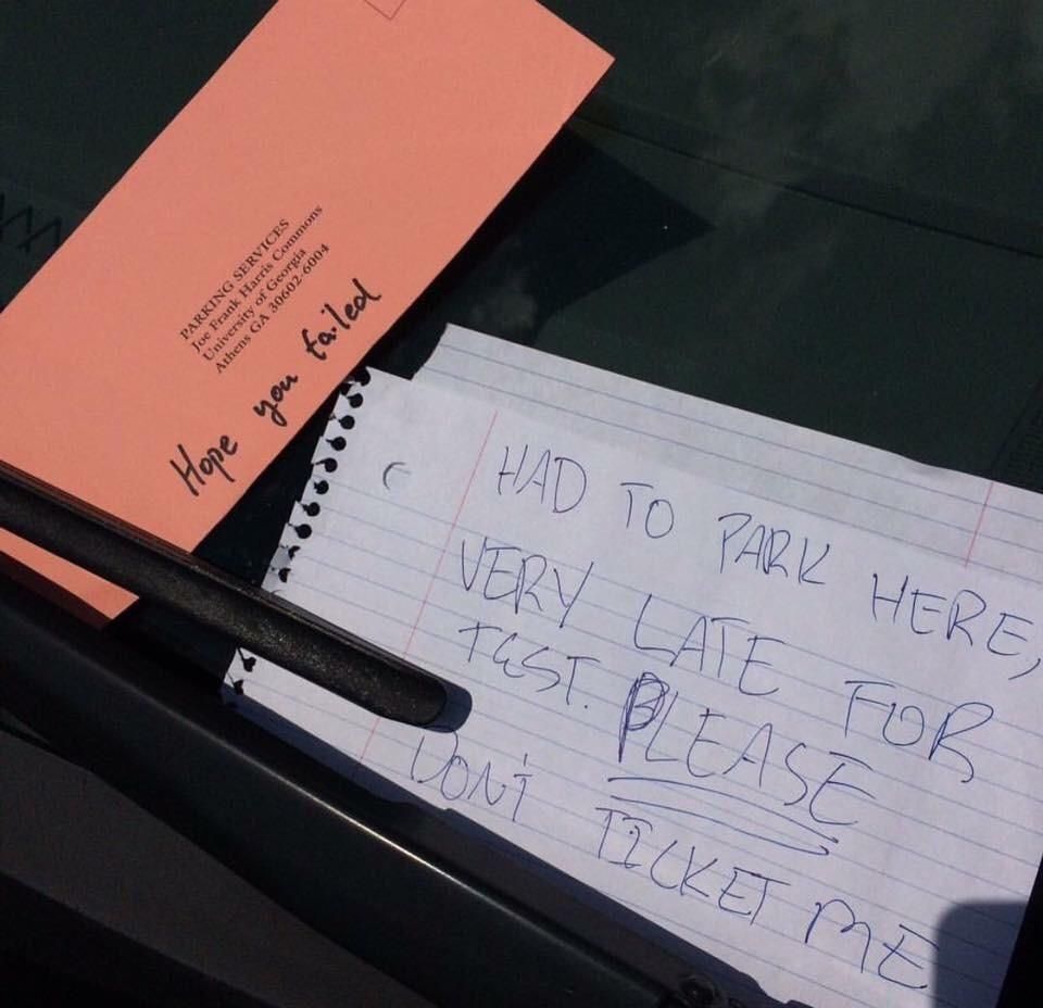 Ruthless Parking Attendant....don't mess with him!